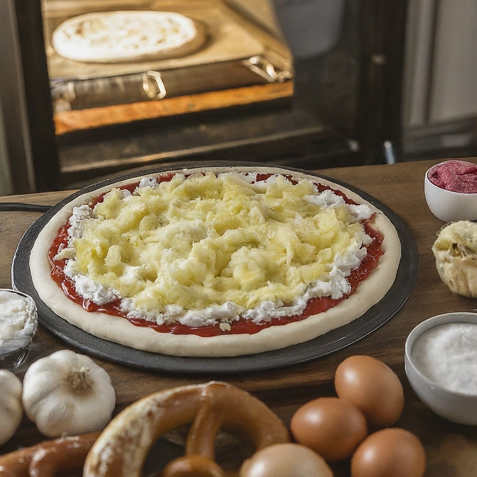 Bavarian Dessert Pizza Recipe