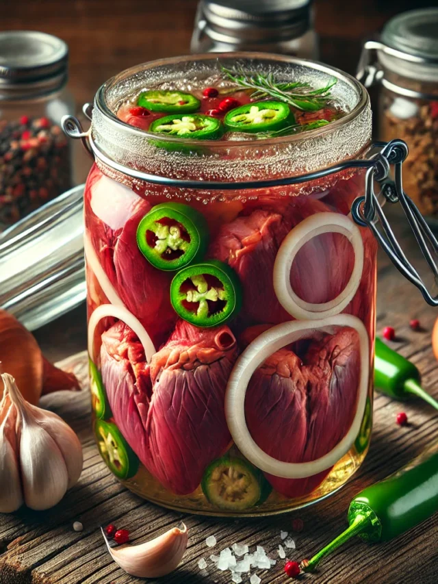 How do I know if the pickled deer heart has gone bad?