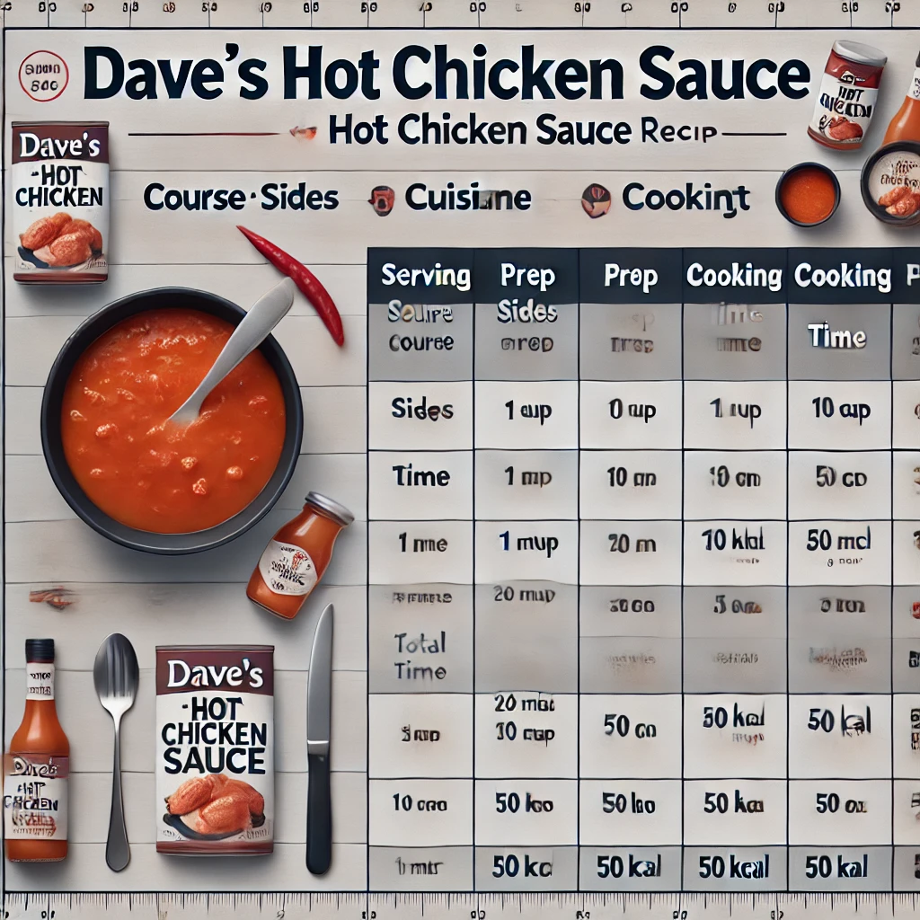 Dave’s Hot Chicken Sauce Recipe